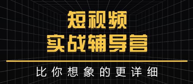 达人队长:短视频实战辅导营，比你想象的更详细网创吧-网创项目资源站-副业项目-创业项目-搞钱项目网创吧